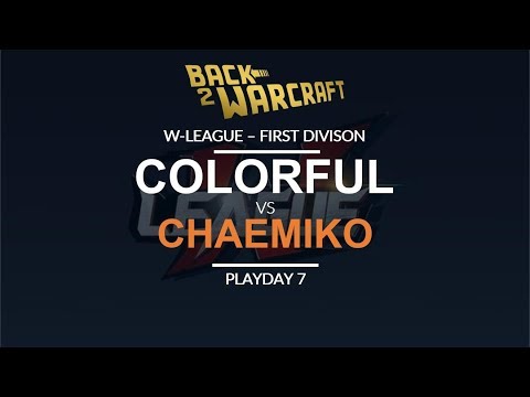 W-League '18 - First Division - Playday 7: [N] Colorful vs. Chaemiko [H]