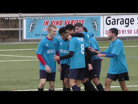 19.10.2019  Championnat Juniors A  Le Locle Sports - FC Val-de-Ruz  4 - 3