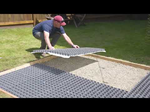 How to install a hot tub foundation - CORE landscape Products