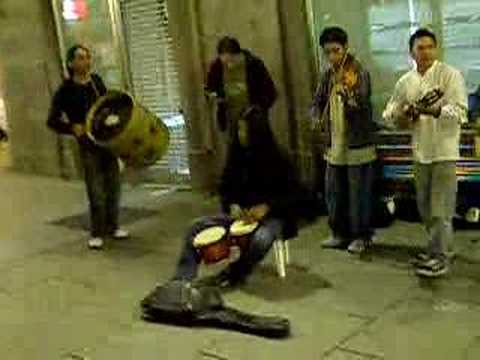Music of The Andes On EUROPEAN Street