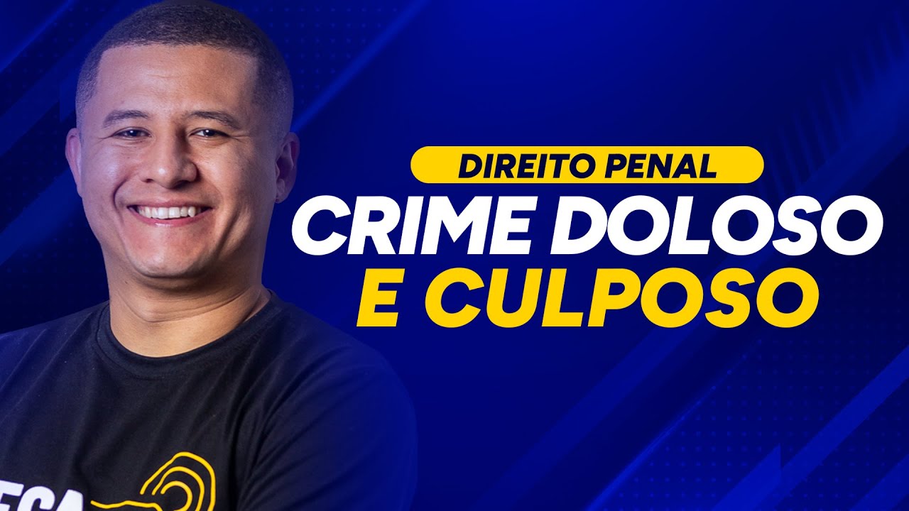 OAB 39 - Aulão de Direito Penal: Crime Doloso e Crime Culposo -  Prof. Wemerson