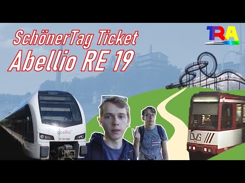 【SchönerTag Ticket】Abellio RE19 / Tiger & Turtle Duisburg