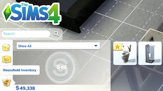 How To Keep/Store Your Furniture/Items When You Move Houses (Household Inventory Guide) - The Sims 4