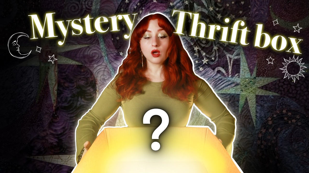 I Bought a Mystery Thrift Style Bundle! But Make it WHIMSIGOTH!