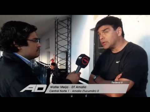 Federal B - Fecha 3 - Walter Meija DT Amalia