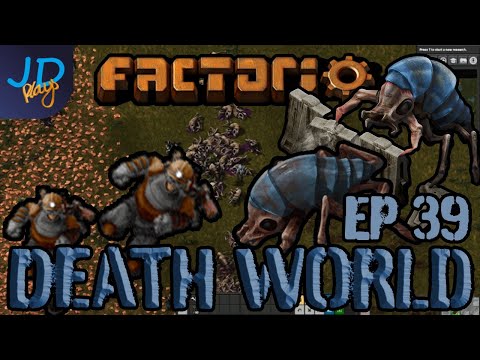 FACTORIO 0.17 DEATHWORLD EP39 | Building like an old married couple