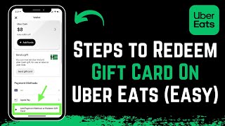 How to Redeem Gift Card on Uber Eats !