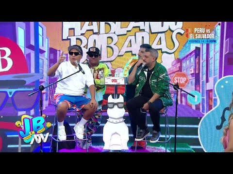 Jorge Luna y Ricardo Mendoza en un imperdible encuentro con sus dobles de 'Hablando Bobadas'