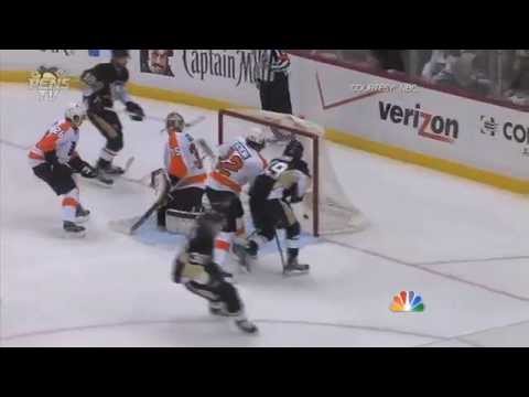 Jussi Jokinen Goal Against Philadelphia Flyers 4/12/14