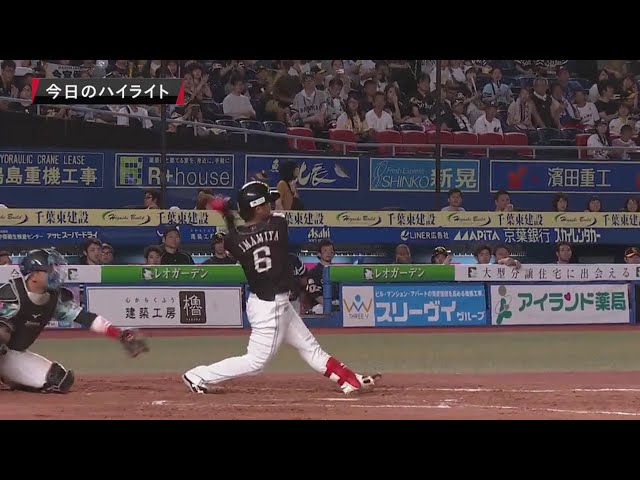 8/8 マリーンズ対ホークス ハイライト