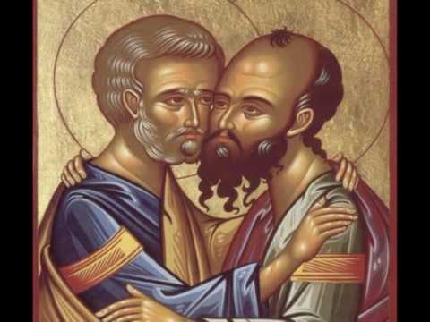 Troparul Sfinţilor Apostoli Petru şi Pavel (29 iunie)