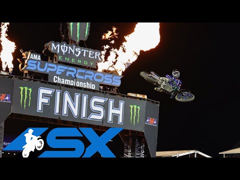 AMAスーパークロスRd4 アナハイム450SXハイライト動画