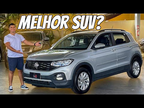 Volkswagen T-Cross 200TSI Automático 2020 - Potente e muito seguro mas o acabamento é PÉSSIMO