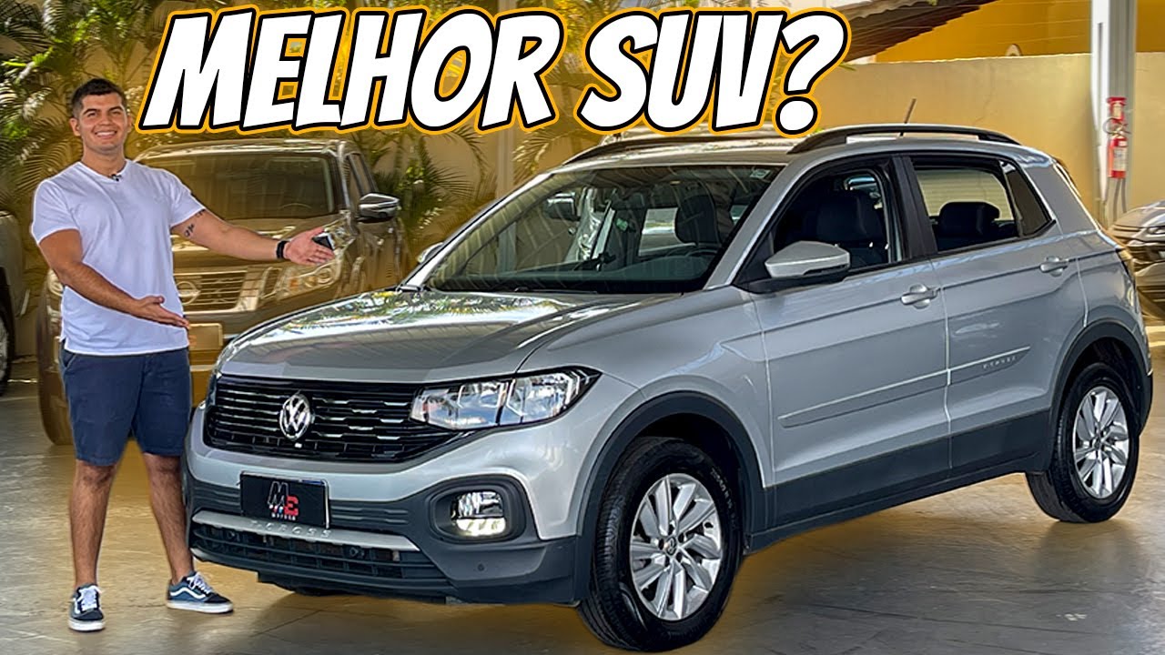 Volkswagen T-Cross 200TSI Automático 2020 - Potente e muito seguro mas o acabamento é PÉSSIMO