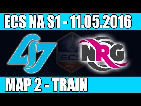 CLG vs NRG eSports | Map 2 (Train) ECS NA Season 1 2016 CS:GO Week 5 (11.05.2016)