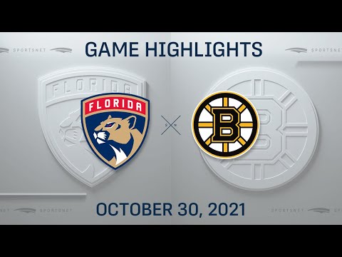 NHL Highlights | Panthers vs. Bruins - Oct. 30, 2021