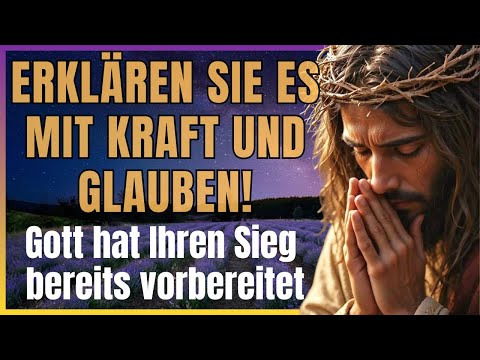 🙏Erhalten Sie mit diesem Gebet Schutz und Erlösung in Ihrem Leben! | Gottes Versprechen
