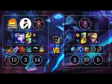 SN Fury Ashe vs Ezreal Bot - KR Patch 10.12