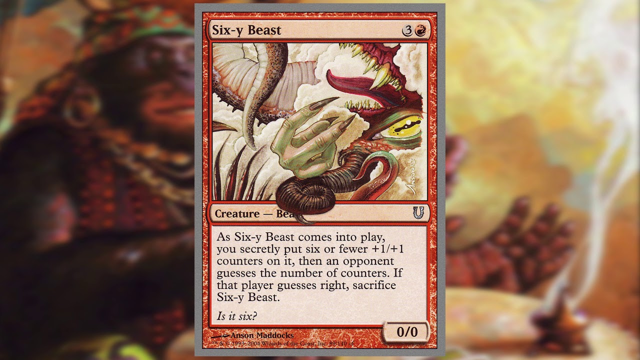 Random Card Talkin' - Six-y Beast