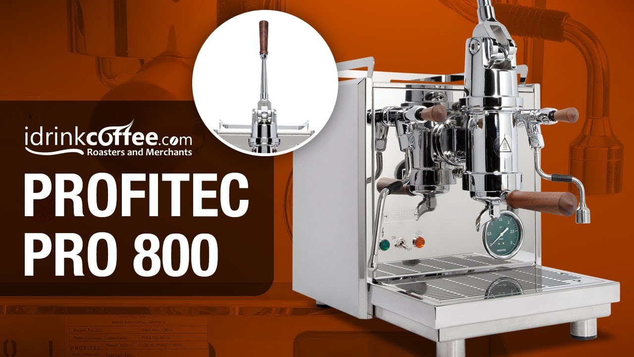 Profitec Pro 800 Espresso Machine video