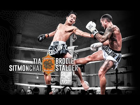 FULL FIGHT | Rebellion Muaythai 13: Tia Sitmonchai vs Brodie Stalder