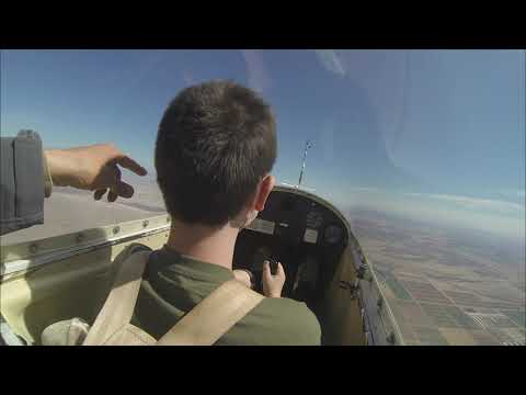 My first glider video!