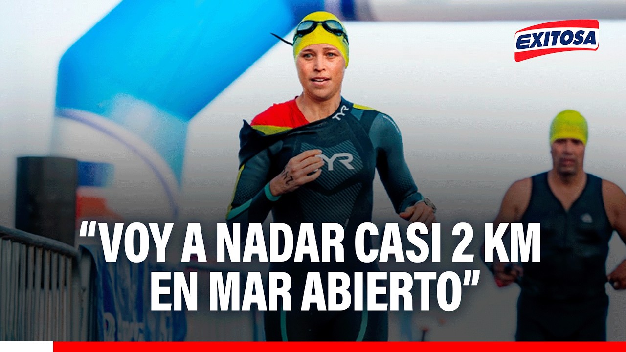 🔴🔵 Anna Carina deportista: Cantante de pop participara en su primer triatlón