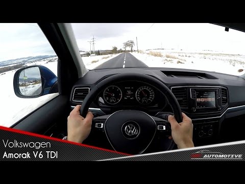 Volkswagen Amarok 3.0 V6 TDI POV Test Drive + Acceleration 0 - 100 km/h + Top Speed