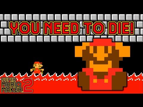 Super Mario Maker 2 - You Have to DIE to Beat This Level