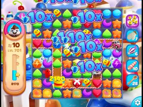 Cookie Jam Blast Level 701 - NO BOOSTERS 🍪 | SKILLGAMING ✔️