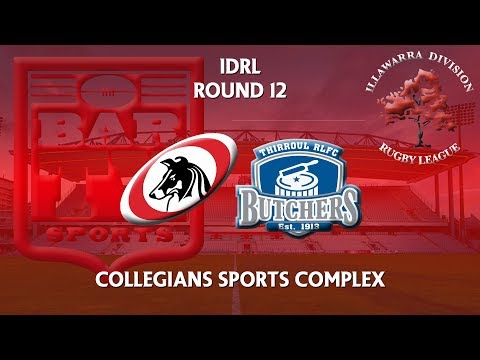 2018 Illawarra RL 1st Grade Round 12 - Collegians v Thirroul Butchers