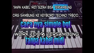 Download lagu Menyambungkan org ke keybord techno.. Mudah tanpa kabel midi mp3