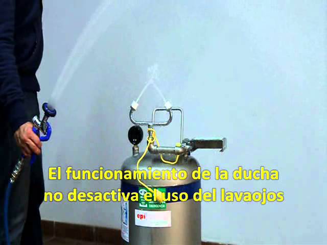 Vídeo relacionado con iplusmile Unidad lavaojos de emergencia de acero inoxidable 304 para grifo con activación rápida flujo continuo ideal para industrias, laboratorios y oficinas