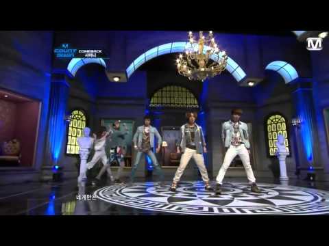 [HD] 120322 M!Countdown (MCD) - SHINee - Intro + Sherlock (Clue + Note) + Stranger (Comeback stage)