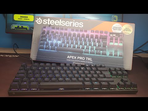 SteelSeries Apex Pro TKL Keyboard 2023 Unboxing - MuDaKi
