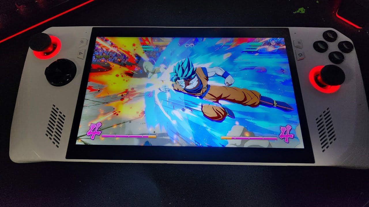 Dragon Ball FighterZ en ROG Ally