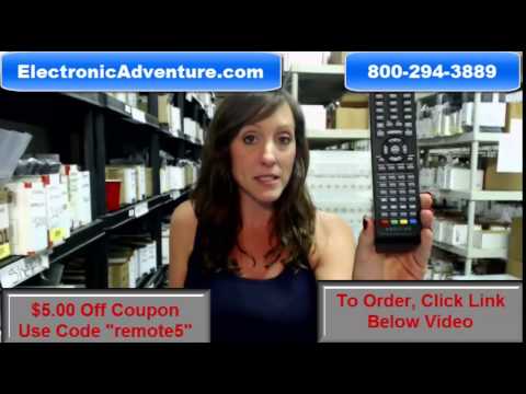 Original Proscan PLEDV1945A-C Coupon $5 Off LED TV-DVD Remote Control(PLEDV1945AC)