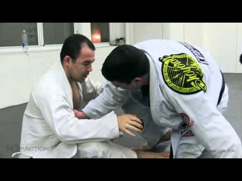 Marcelo Garcia Side Control Escape - Sit Up Escape - In Action