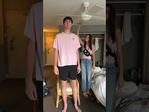 The problems with being tall #tall #tallfamily