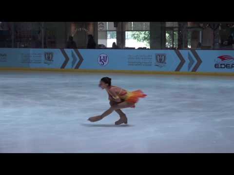 FBMA Trophy 2017  Basic Novice A Girls  ПП 15 Emma VERQUALIE FRA