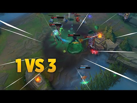 T1 Faker - Akali 1 vs 3