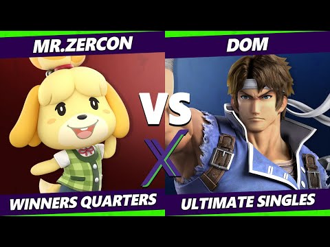 S@X 371 Online Winners Quarters - T3 | DOM (Richter) Vs. Mr.Zercon (Isabelle) Smash Ultimate - SSBU
