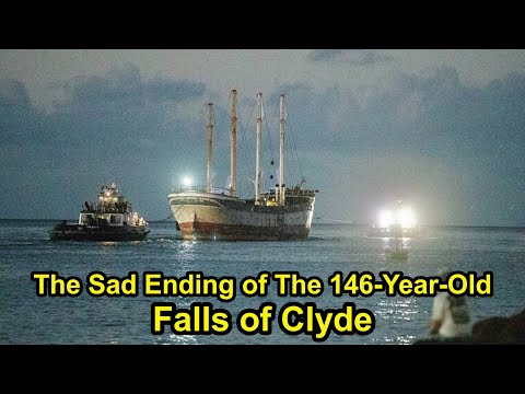 Hawaii Completes Disposal by Sinking Historic Sailing Ship Falls of Clyde.