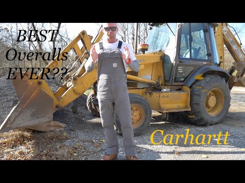 Carhartt Rugged Flex Rigby overalls, I'll never buy duck bibs or anything else again, review!!