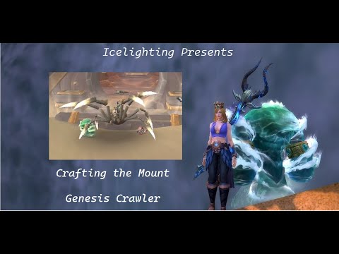 Genesis crawler - Ground mount - Tarachnid Lattice - Bauble of Pure Innovation - Genesis Motes- Manu