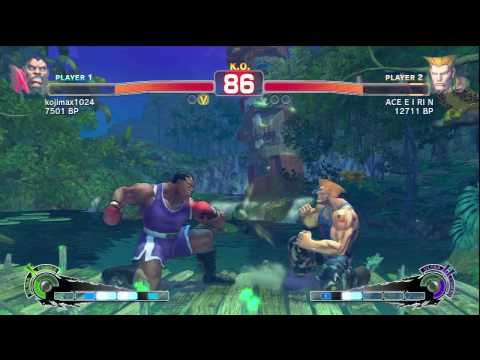 SSF4: kojimax (Boxer) VS ACE E I RI N (Guile)
