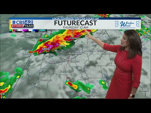 Wednesday Evening Weather Update with Ashley Gann
