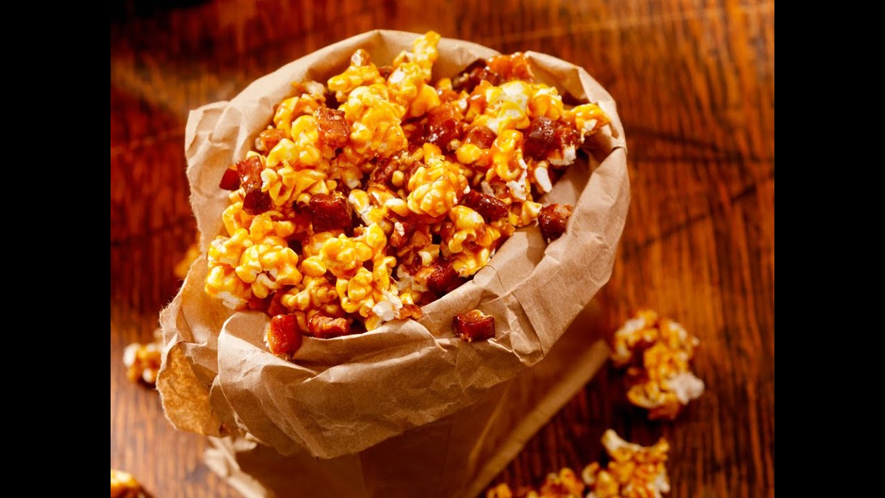 How To Make Bacon Caramel Popcorn