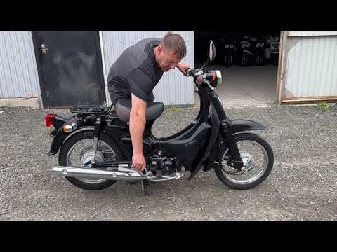 Видео запуска Honda LITTLE CUB 50