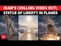 STATUE OF LIBERTY BOMBED Iran Drops Shock Missile Attack Video Vows Revenge In AI Clip